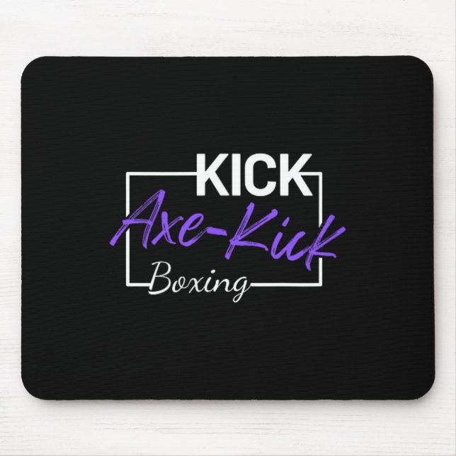Mousepad Chute de Machado de Kickboxing (Frente)
