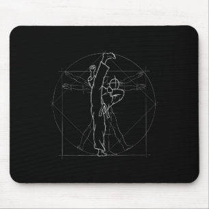 Mousepad Chute Giratório Kickboxing Kung Fu Mma Tae-kwon-do