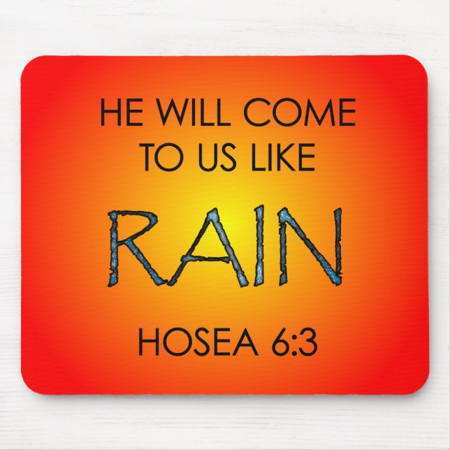 Mousepad Chuva (Frente)
