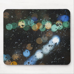 Mousepad Chuva cai no vidro da janela