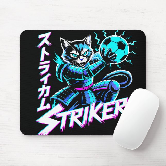 Mousepad Ciberpunk Samurai Striker Jogos Para E-sports (Com mouse)