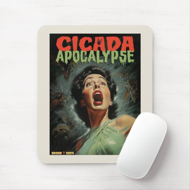 Mousepad Cicada Apocalypse 2024 (Com mouse)