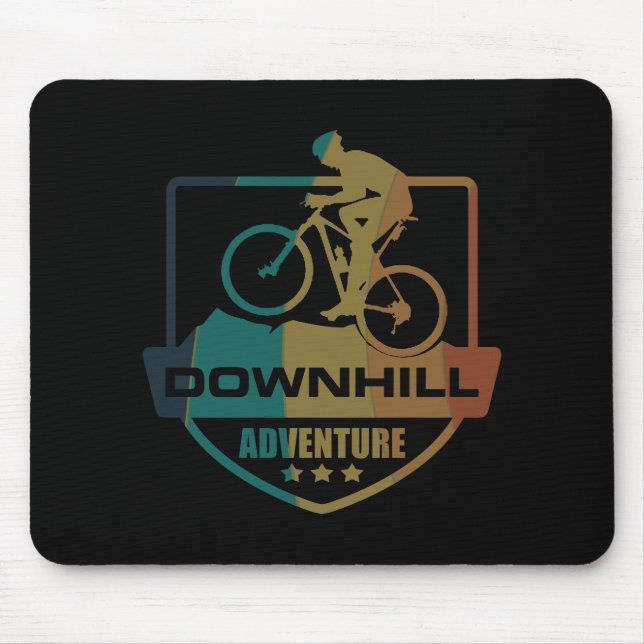 Mousepad Ciclismo de Montanha MTB Downhill (Frente)