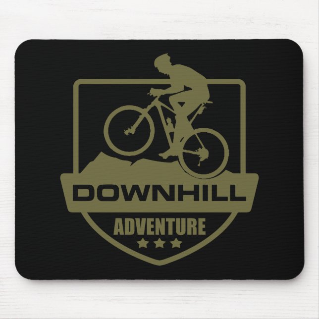 Mousepad Ciclismo de Montanha MTB Downhill (Frente)