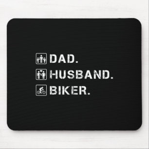 Mousepad Ciclista Ciclista De Montanha Amante Da Bicicleta
