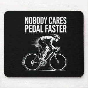 Mousepad Ciclista Citação Design Motivador Ninguém Se Impor