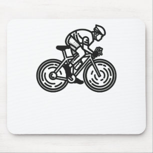 Mousepad ciclista de velocidade
