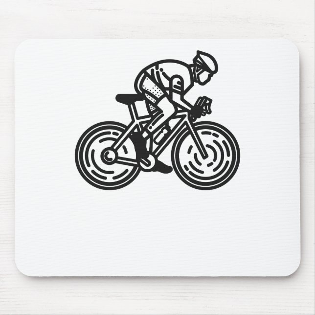 Mousepad ciclista de velocidade (Frente)