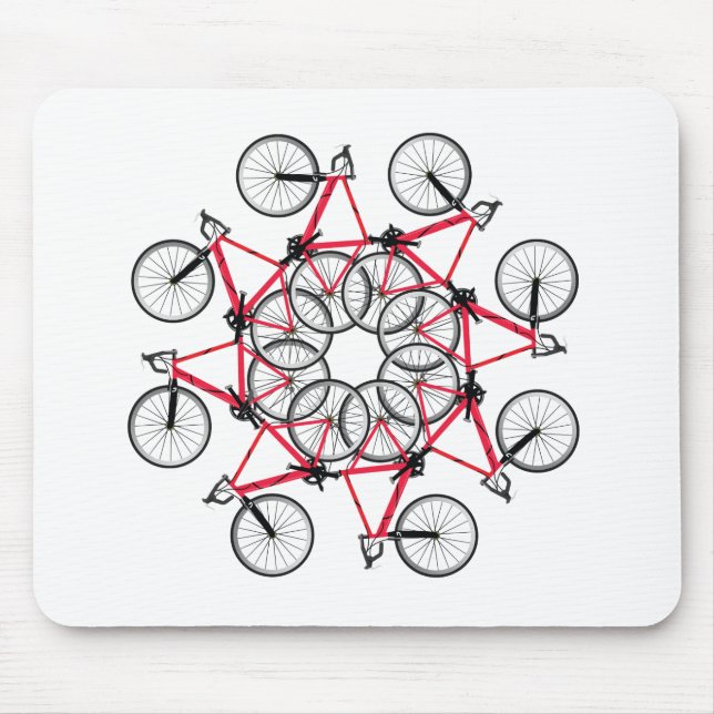 Mousepad Ciclo da bicicleta (Frente)