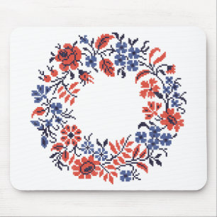 Mousepad Ciclo de flores