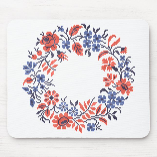 Mousepad Ciclo de flores (Frente)