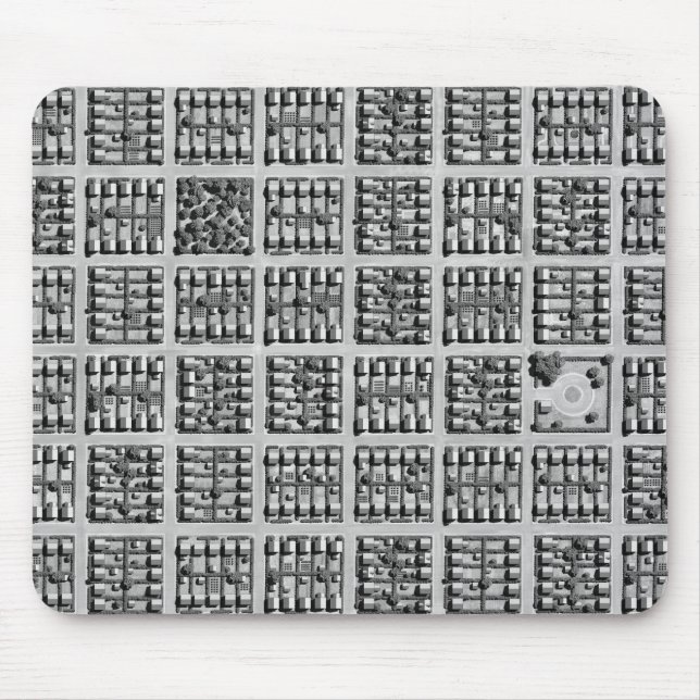 Mousepad Cidade ao quadrado (Frente)