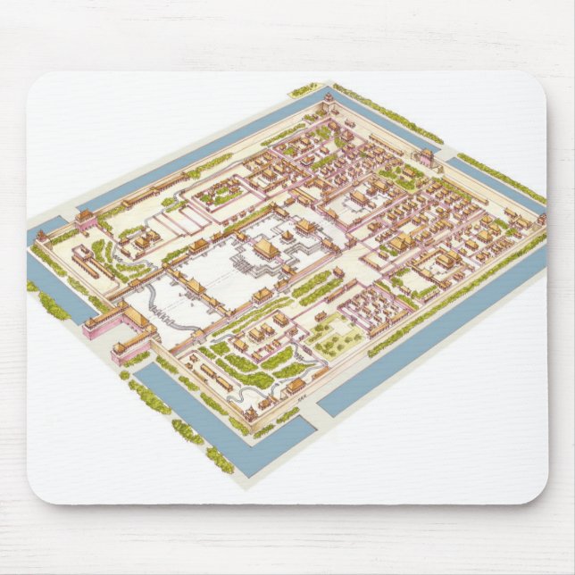 Mousepad Cidade Beijing de Forbbiden (Frente)