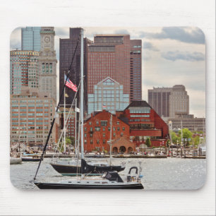 Mousepad Cidade - Boston Ma - Passeio à beira-mar com vista