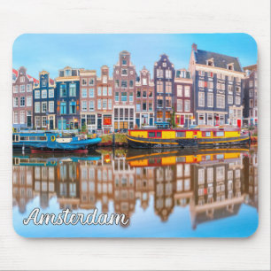 Mousepad Cidade De Amesterdã, Países Baixos