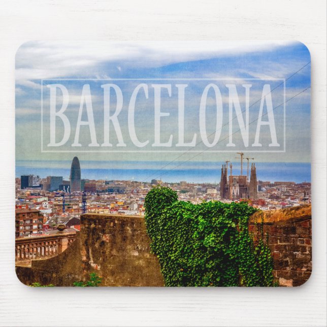 Mousepad Cidade de Barcelona (Frente)