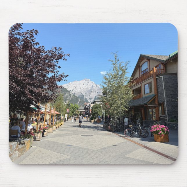 Mousepad Cidade de Canmore em Alberta Canadá (Frente)