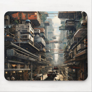 Mousepad Cidade de Ficção Científica