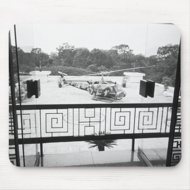Mousepad Cidade de Ho Chi Minh, Vietnã, helicóptero Huey (Frente)