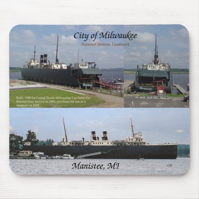 Mousepad Cidade de Milwaukee 3 Picape (Frente)