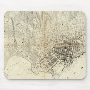 Mousepad Cidade De São Francisco E Sua Vizinhança, Calif