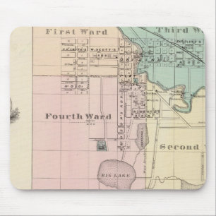 Mousepad Cidade de Waupaca, Vila de Winneconne