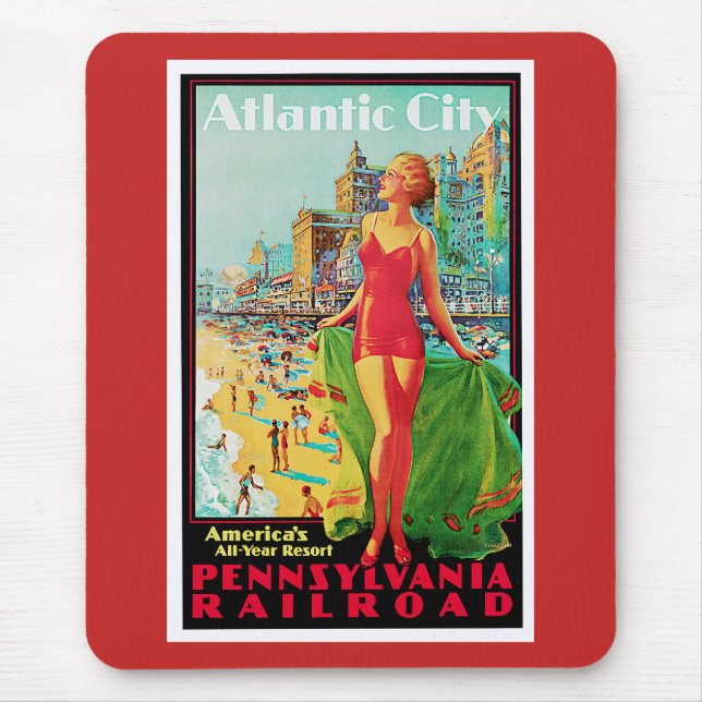 Mousepad Cidade do Atlântico (Frente)