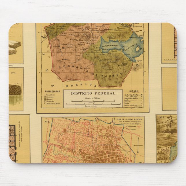 Mousepad Cidade do México 2 (Frente)