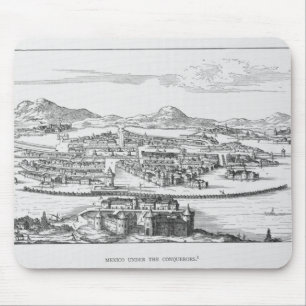 Mousepad Cidade do México sob o conquistador