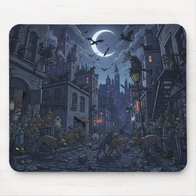 Mousepad Cidade dos Animais (Frente)