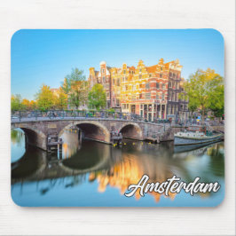 Mousepad Cidade Histórica de Amsterdã, Holanda