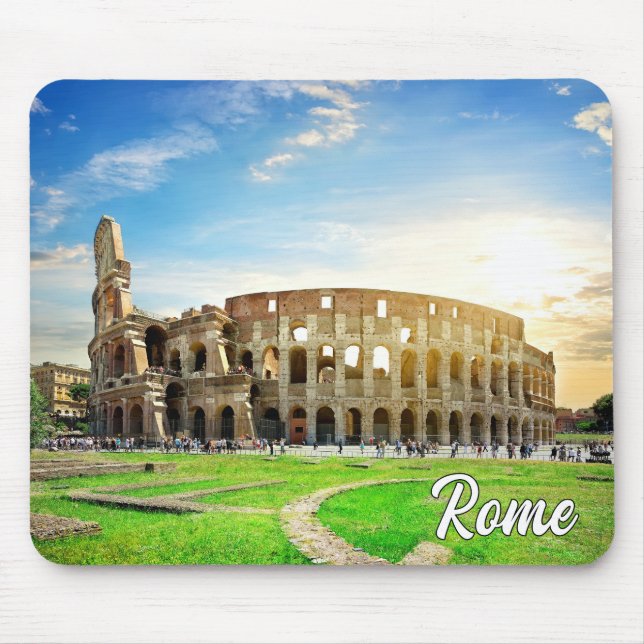 Mousepad Cidade Histórica De Roma, Itália (Frente)