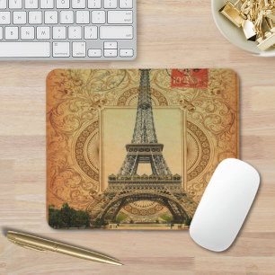 Mousepad cidade moderna francesa paris eiffel torre