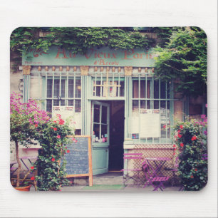 Mousepad Cidade velha Paris do vintage