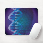 Mousepad Ciência Médica de Impressão Digital de DNA<br><div class="desc">Um design inspirado na ciência médica,  legal,  moderno e divertido. O presente perfeito para todos os médicos,  enfermeiros,  cientistas,  professores de ciências,  técnicos de laboratório,  estudantes de ciências,  em resumo,  para qualquer geek de ciência na sua vida (e isso inclui você)! Criado por Science Geekness© em http://www.zazzle.com/sciencegeekness*</div>