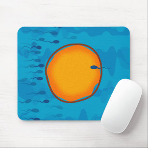 Mousepad Ciência Médica dos Espermatos e Ovos