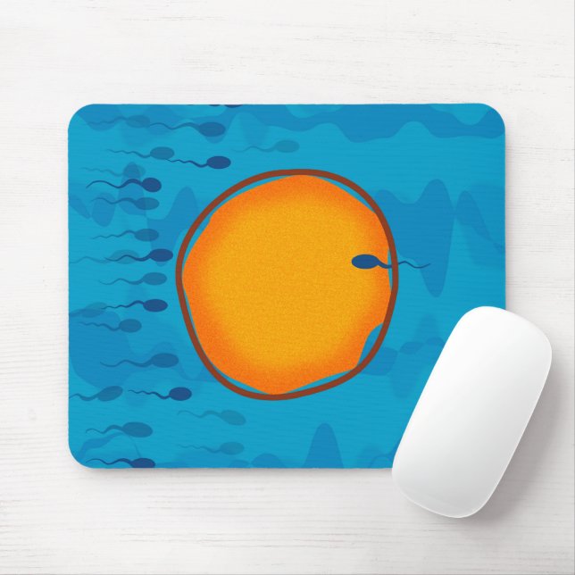 Mousepad Ciência Médica dos Espermatos e Ovos (Com mouse)