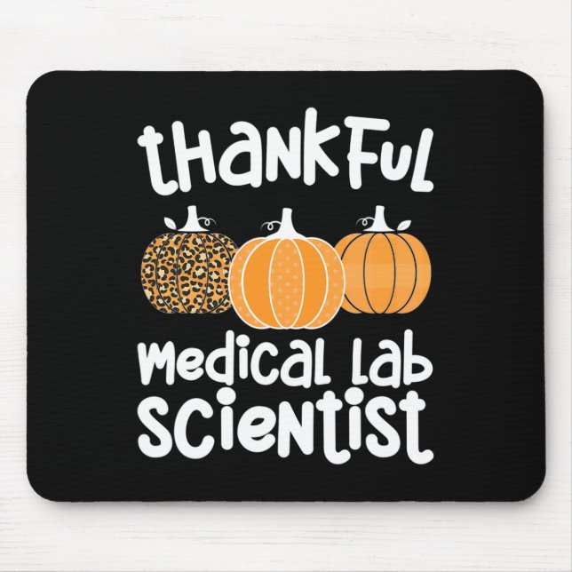 Mousepad Cientista do Laboratório Médico de Agradecimento M (Frente)