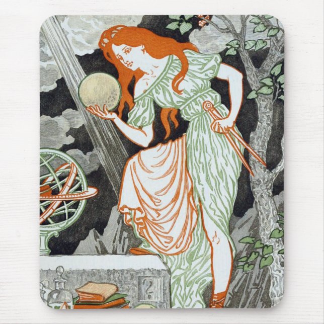 Mousepad Cientista feminina (Mulheres na Ciência e Tecnolog (Frente)