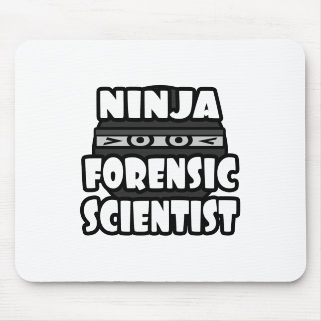 Mousepad Cientista Forense Ninja (Frente)