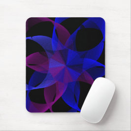 Mousepad Cilindro Em Anel Geométrico De Mouse 3D Para 2D