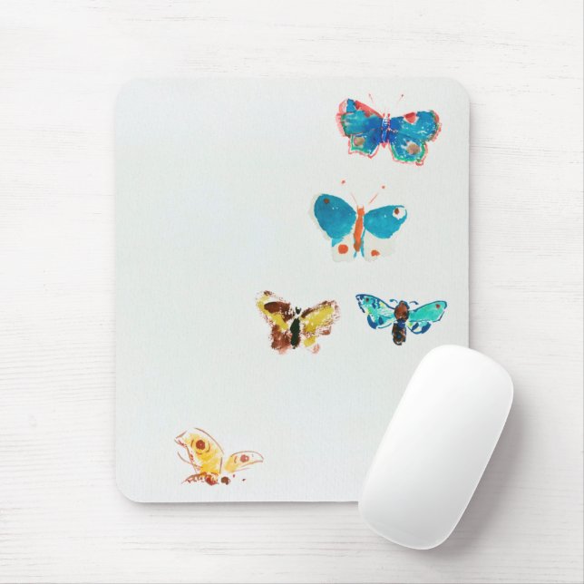 Mousepad Cinco Borboletas, Redon (Com mouse)