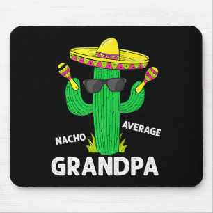 Mousepad Cinco De Maio Divertido Nacho Avô Médio Sombrero