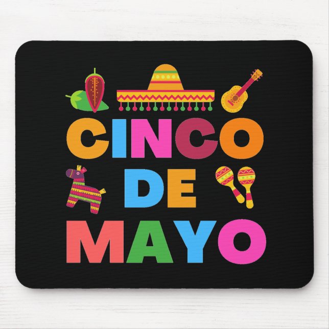 Mousepad Cinco De Mayo (Frente)