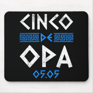 Mousepad Cinco De Opa Engraçado Cinco De Maio Ortodoxo Greg
