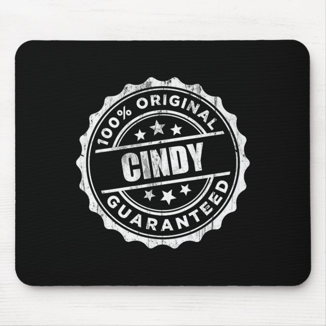 Mousepad Cindy 100% Original D  (Frente)