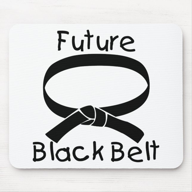 Mousepad Cinturão negro futuro (Frente)