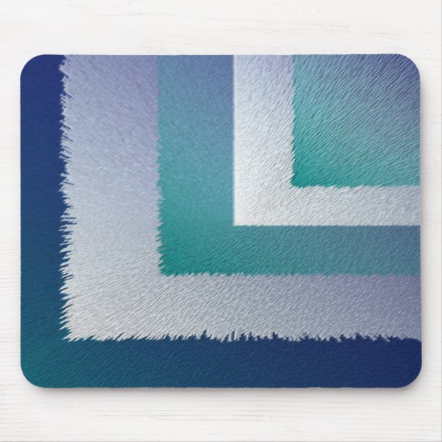 Mousepad cinza azul-lacrimogêneo ex pastel (Frente)