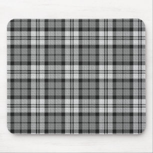 Mousepad Cinza Blackwatch Tartan Xadrez