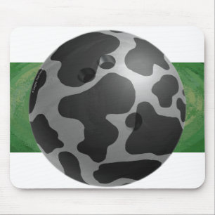 Mousepad Cinza bola de boliche